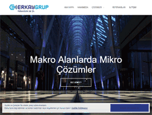 Tablet Screenshot of erkaygrup.com